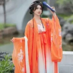 Plus-size Hanfu for 200-pound women, full set for plus-size women up to 300-pound women, original embroidery for chubby girls. - Image 5