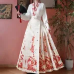 Moshengge Original Hanfu Women's Phoenix Arrival Dress Ming Dynasty Style Horse Face Skirt Set New Autumn and Winter Toasting Dress New Chinese Style - Image 2