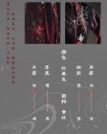 Hanfu for men and women, complete set, featuring elements of the Song Dynasty, including a cross-collar long robe, jacket, and a black and red knight-errant style. - Image 4