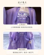 Original Hanfu for Women, New Tang Dynasty Style Qi-Xiong Ruqun (Ancient Costume, High-Chest Ruqun), Summer Style, Everyday Wear, Ethereal and Graceful - Image 6