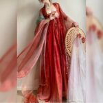 Plus-size (200 lbs) women's Tang-style embroidered high-waisted wide-sleeved Hanfu dress, elegant and slimming for spring and summer. - Image 4