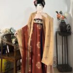 Plus-size Hanfu, suitable for 200-pound plus-size women, embroidered Tang Dynasty style, high-waisted ruqun, super fairy-like, slimming, new spring/summer style.