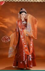 Chang Yunxi - Qing Ping Yue Song Dynasty Style Xiapei Hanfu Women's Authentic Original Open-Front Long Gown and Waist-Length Ruqun Chinese Style Summer - Image 6