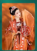 Chang Yunxi - Qing Ping Yue Song Dynasty Style Xiapei Hanfu Women's Authentic Original Open-Front Long Gown and Waist-Length Ruqun Chinese Style Summer - Image 5